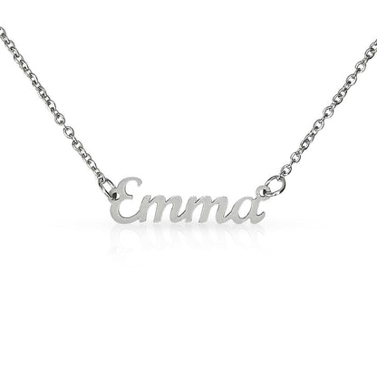 Custom Cursive Necklace