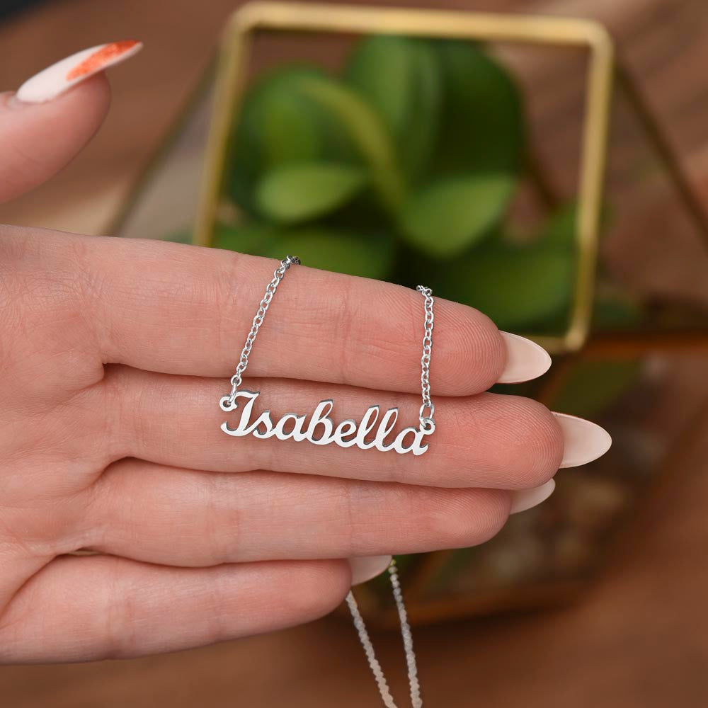 Custom Cursive Necklace