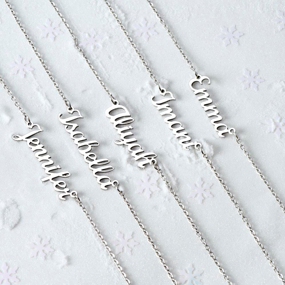 Custom Cursive Necklace