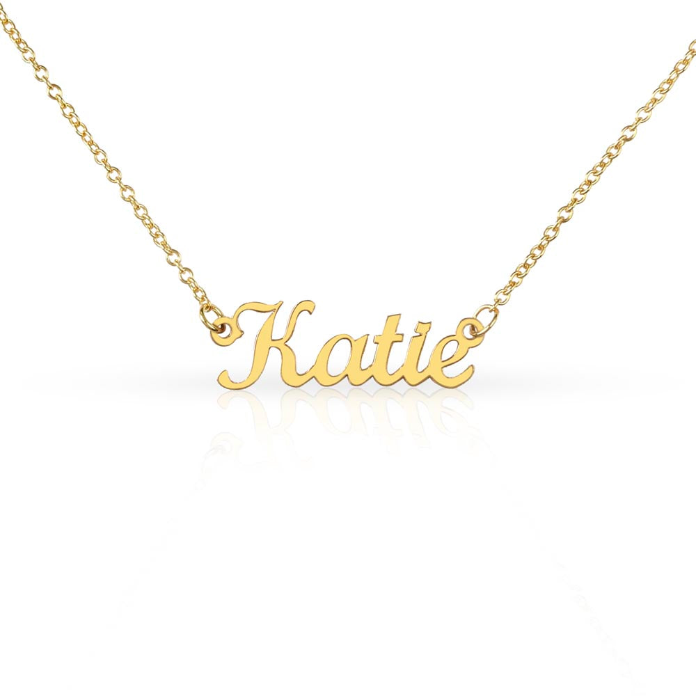 Custom Cursive Necklace